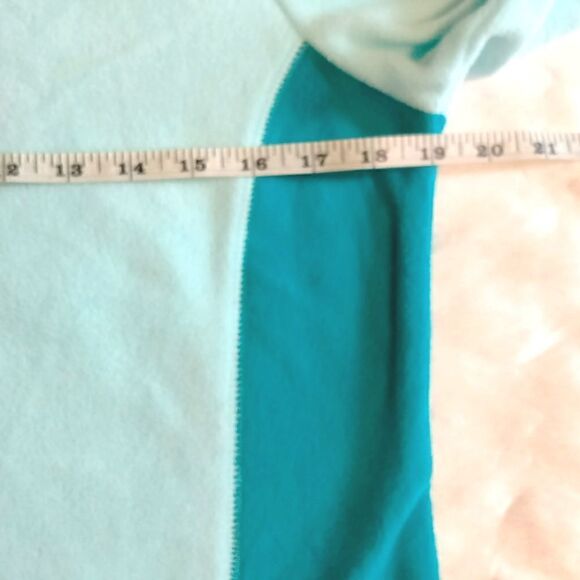 Tek Gear Women's Pullover Fleece Jacket Size M Key Blue NWT - Picture 6 of 10